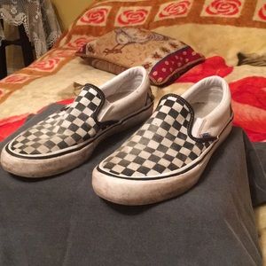 Vans Checkered Slip On